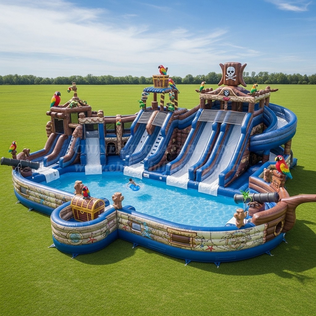Pool3-513 Pirates Theme Pool Water Park