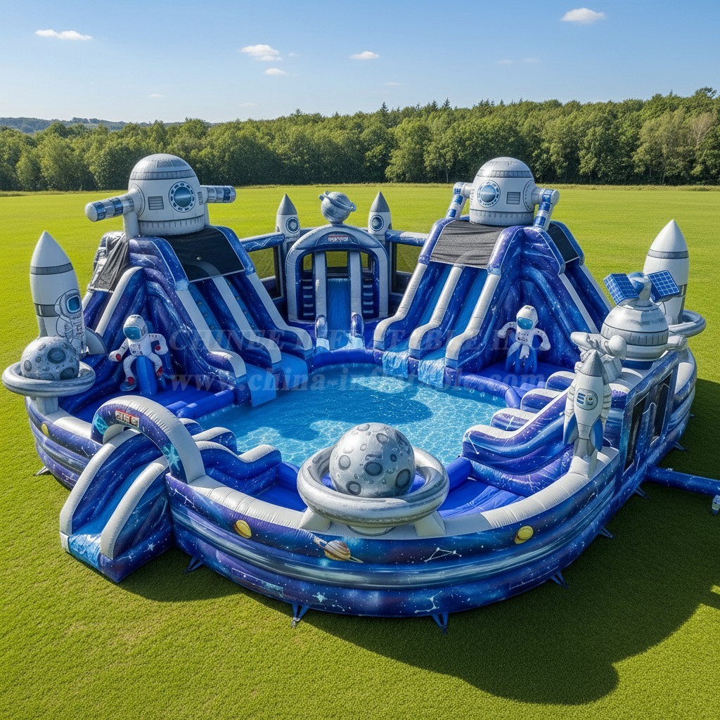 Pool3-531 Space Theme Pool Water Park