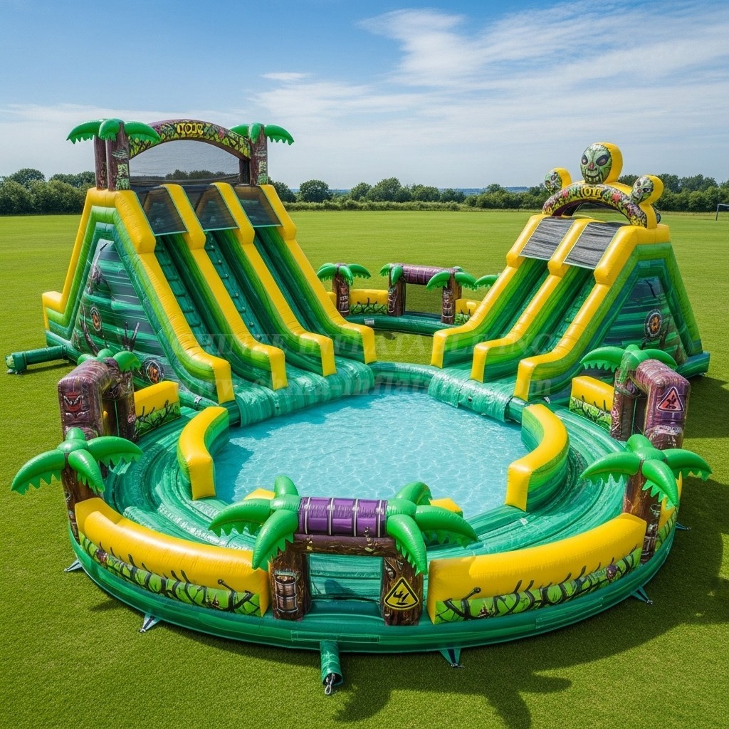 Pool3-538 Toxic Theme Pool Water Park