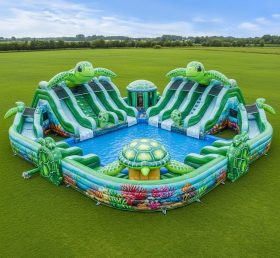Pool3-540 Turtle Theme Pool Water Park