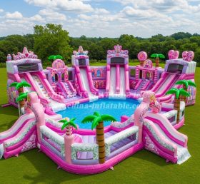 Pool3-565 Barbie Theme Pool Water Park