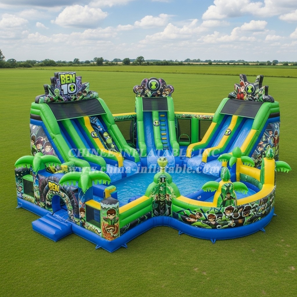 Pool3-571 Ben 10 Theme Pool Water Park