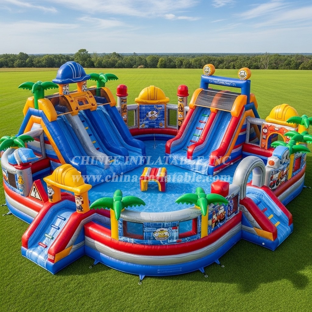 Pool3-577 Bob the Builder Theme Pool Water Park