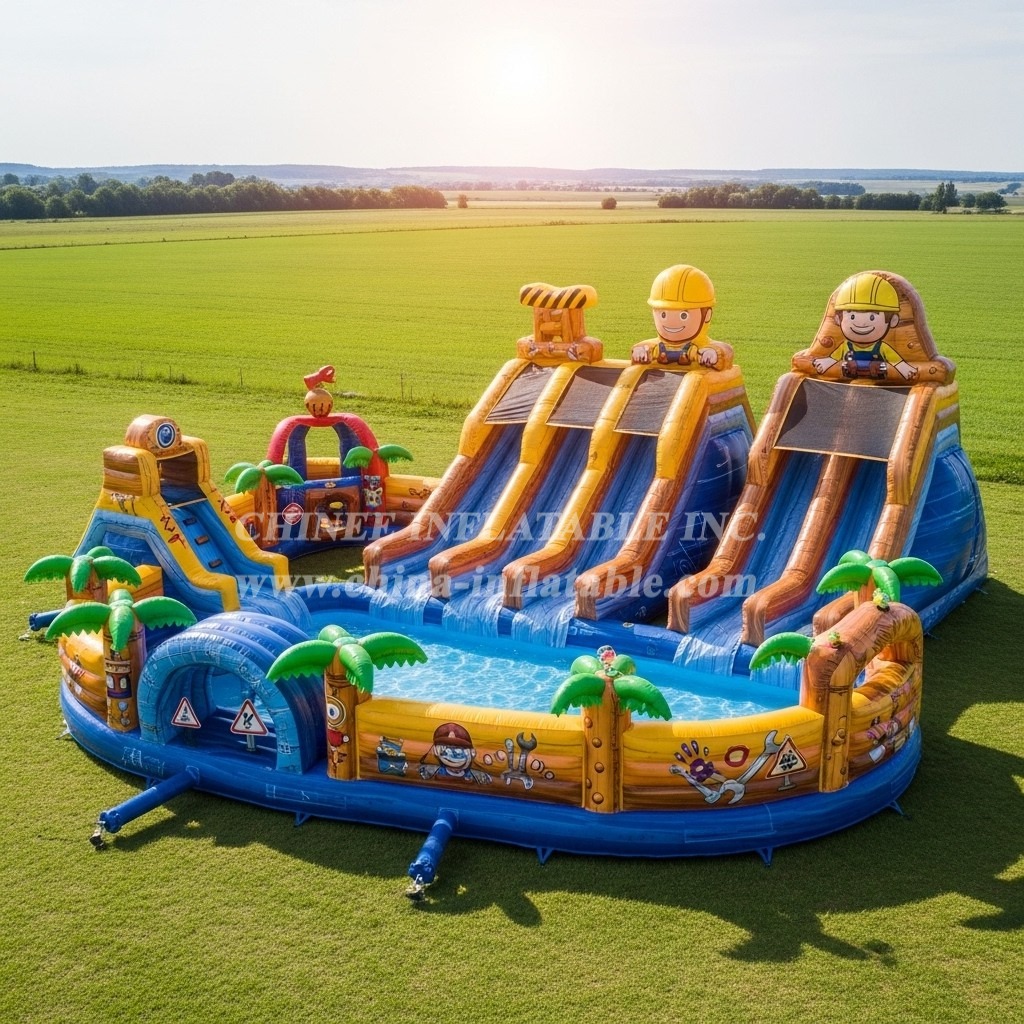 Pool3-578 Bob the Builder Theme Pool Water Park