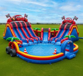 Pool3-588 Cars Theme Pool Water Park