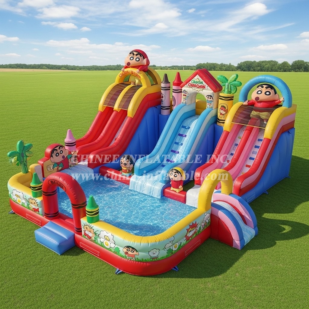 Pool3-592 Crayon Shin-chan Theme Pool Water Park