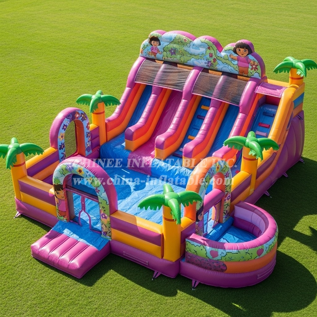 Pool3-595 Dora Theme Pool Water Park