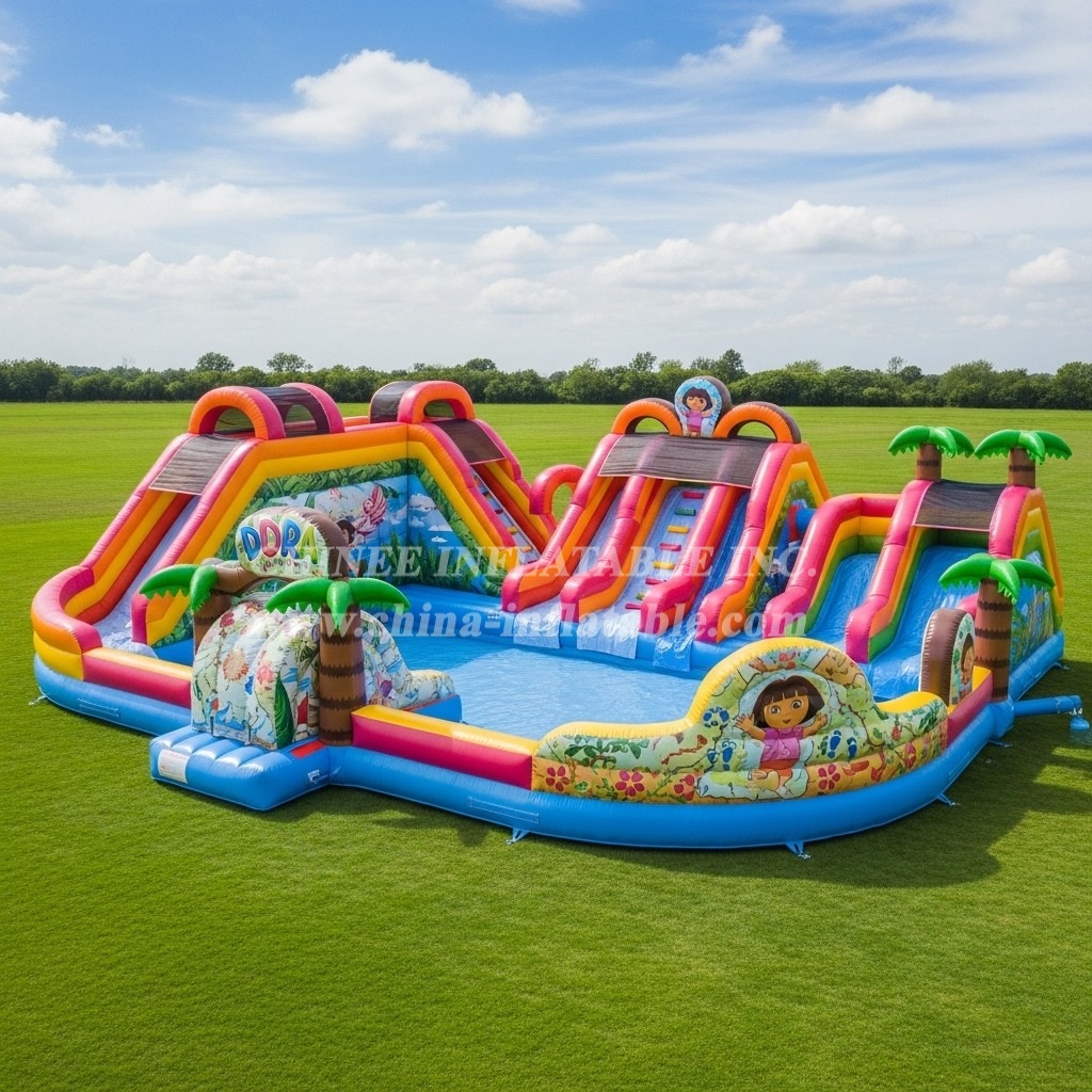 Pool3-596 Dora Theme Pool Water Park