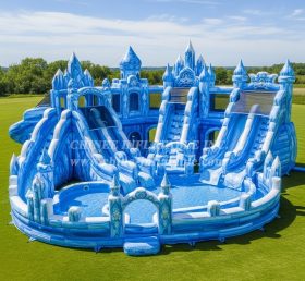 Pool3-603 Frozen Theme Pool Water Park