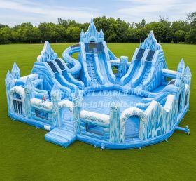 Pool3-604 Frozen Theme Pool Water Park