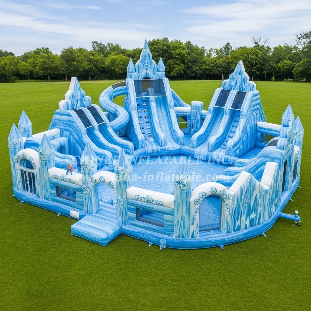 Pool3-604 Frozen Theme Pool Water Park