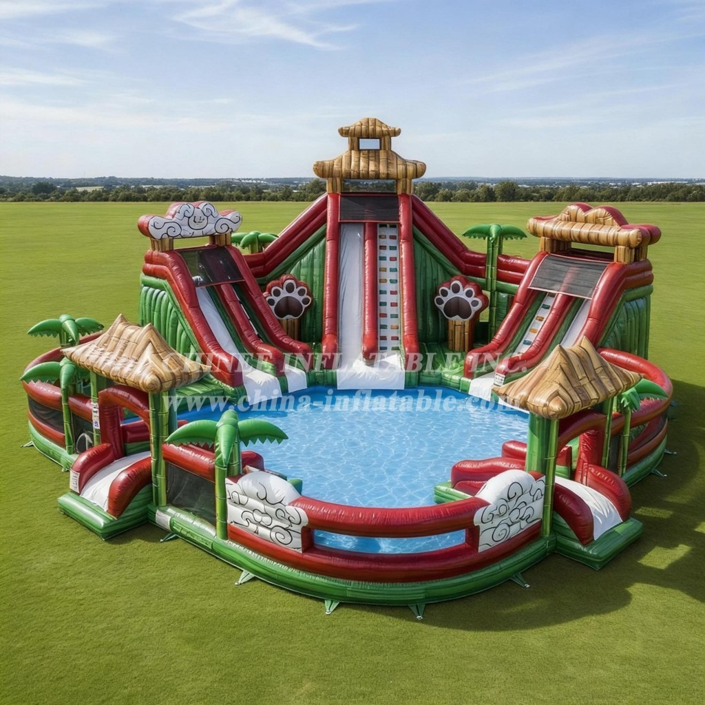 Pool3-618 Kung Fu Panda Theme Pool Water Park