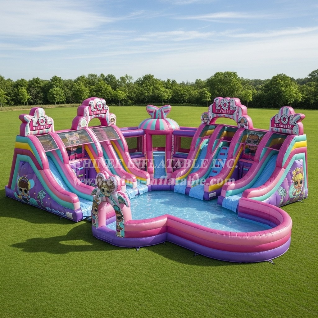 Pool3-626 L.O.L.SURPRISE Theme Pool Water Park