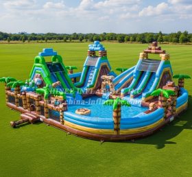 Pool3-637 Minecraft Theme Pool Water Park