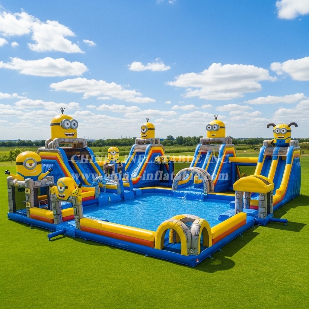 Pool3-638 Minions Theme Pool Water Park
