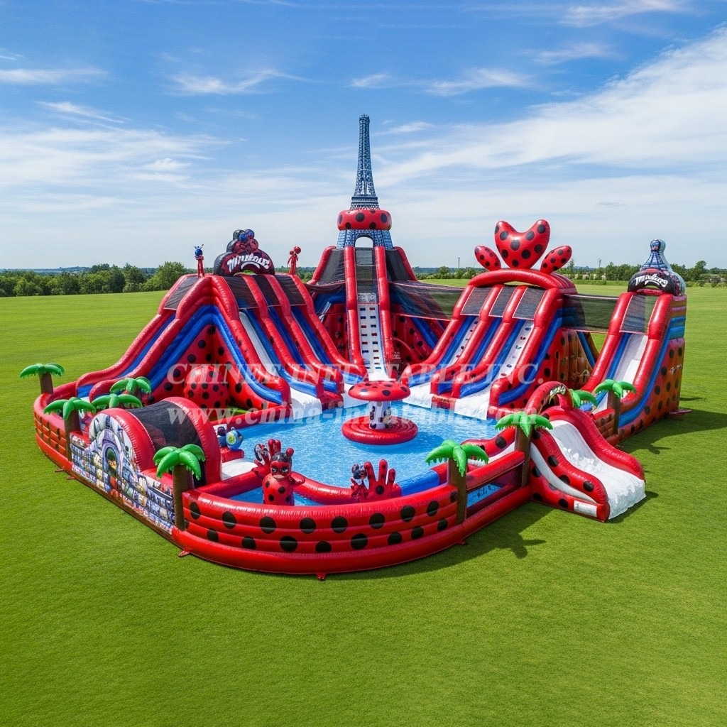 Pool3-640 Miraculous Ladybug Theme Pool Water Park