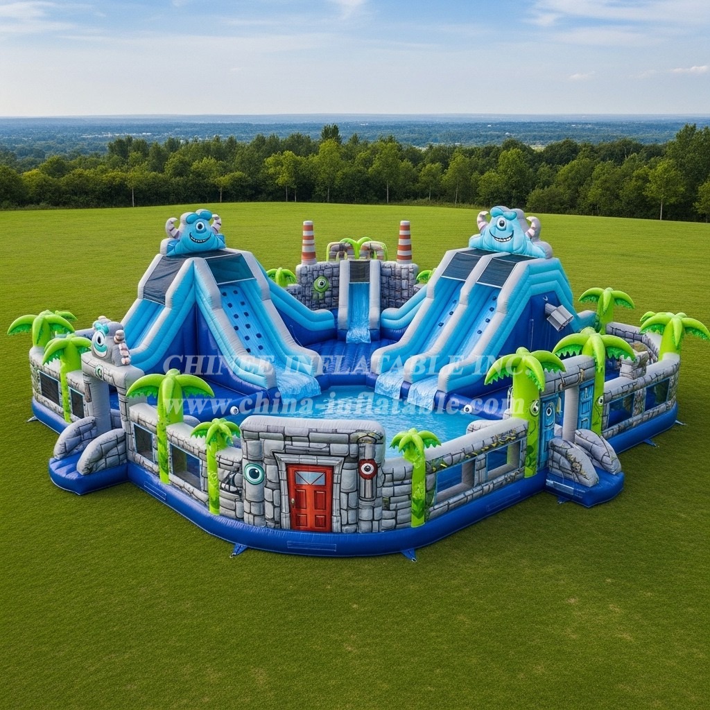Pool3-645 Monsters Inc Theme Pool Water Park