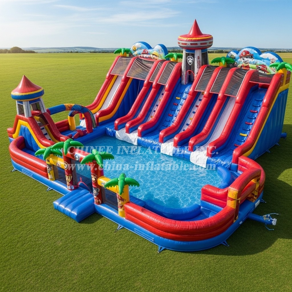 Pool3-659 Paw Patrol Theme Pool Water Park