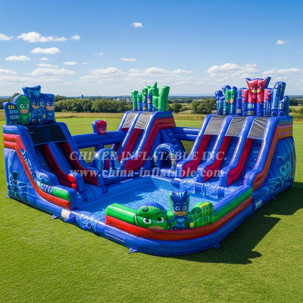 Pool3-666 PJ Masks Theme Pool Water Park