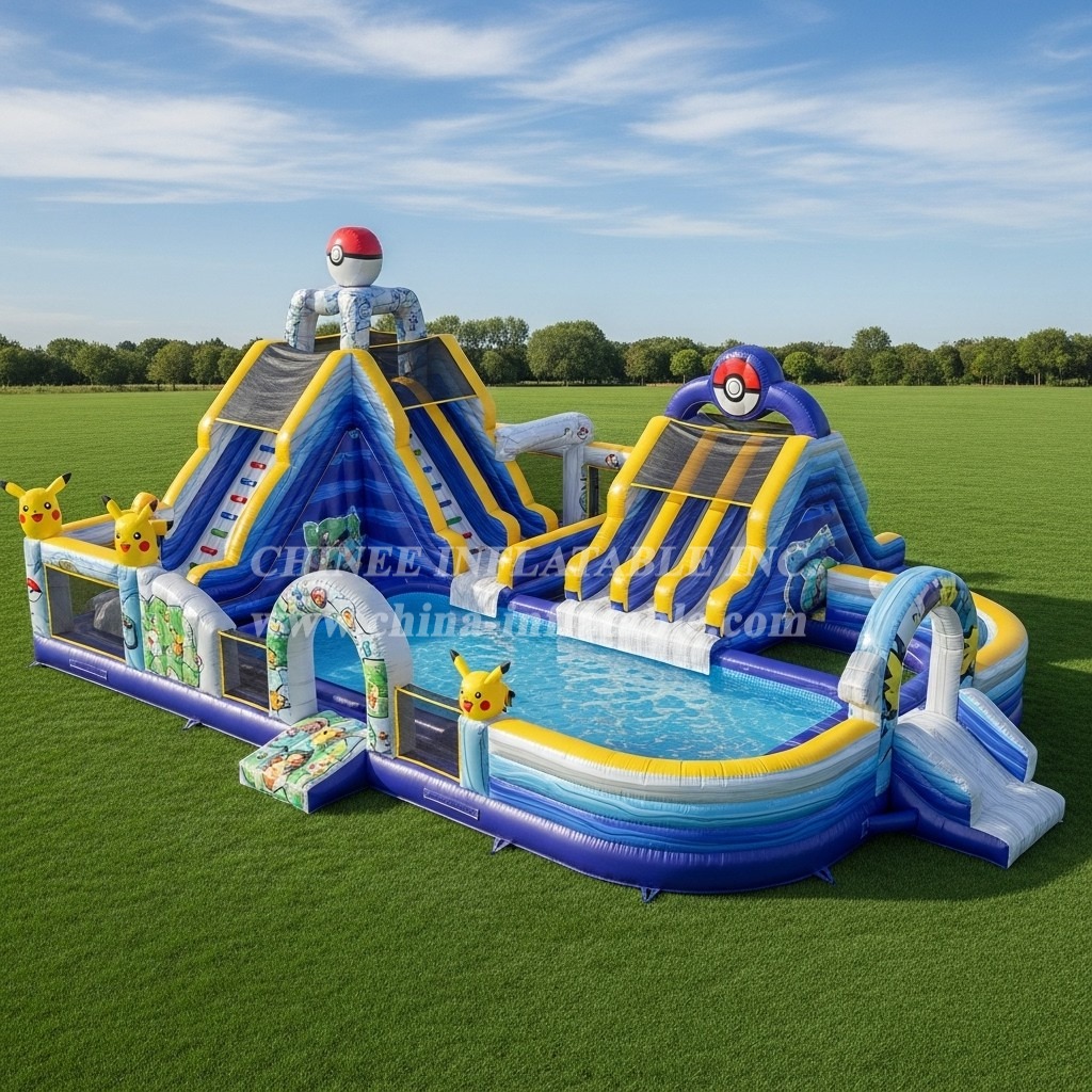 Pool3-667 Pokemon Theme Pool Water Park