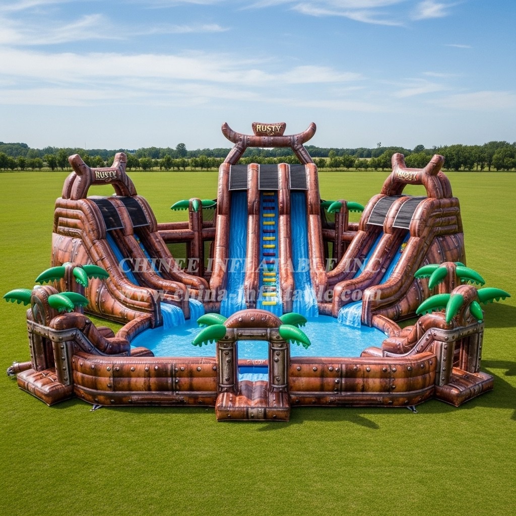 Pool3-675 Rusty Rivets Theme Pool Water Park