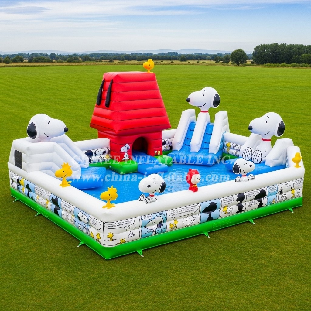 Pool3-685 Snoopy Theme Pool Water Park