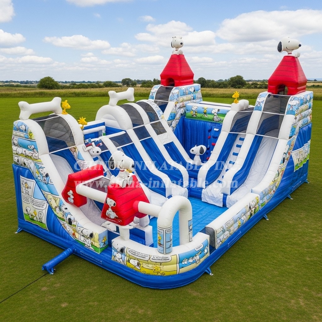 Pool3-687 Snoopy Theme Pool Water Park