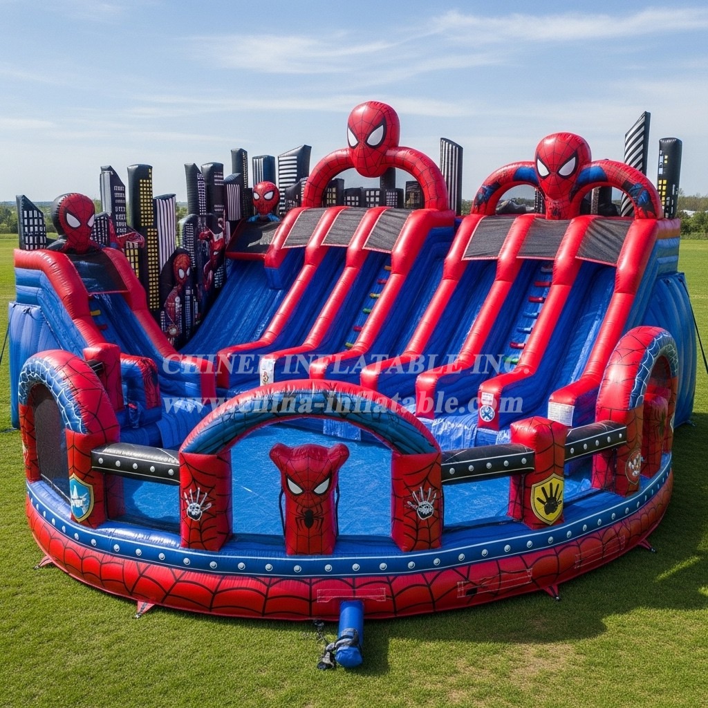 Pool3-688 Spider-Man Theme Pool Water Park