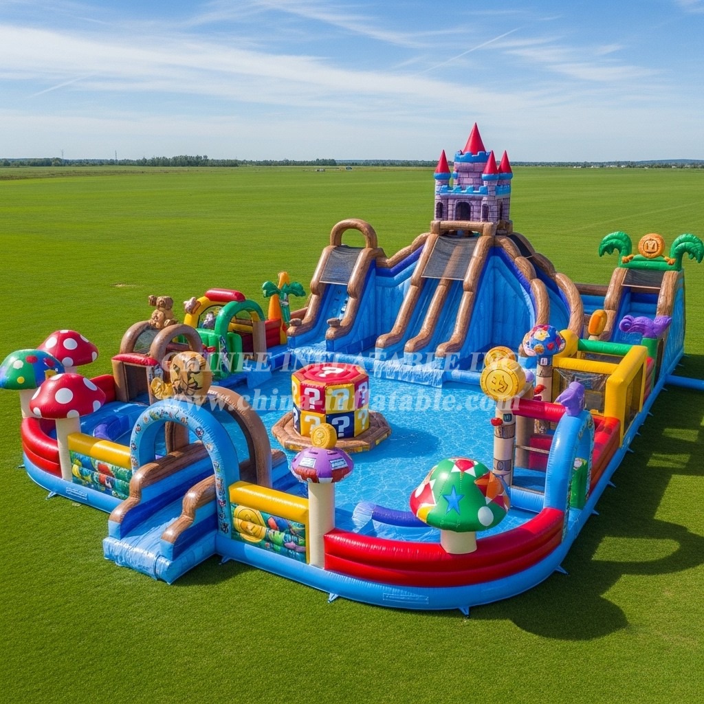 Pool3-703 Super Mario Theme Pool Water Park