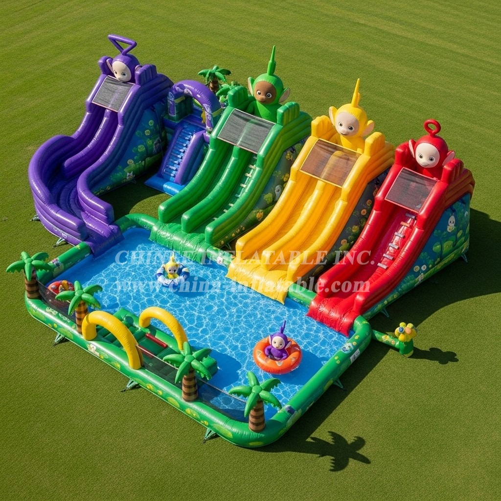 Pool3-705 Teletubbies Theme Pool Water Park