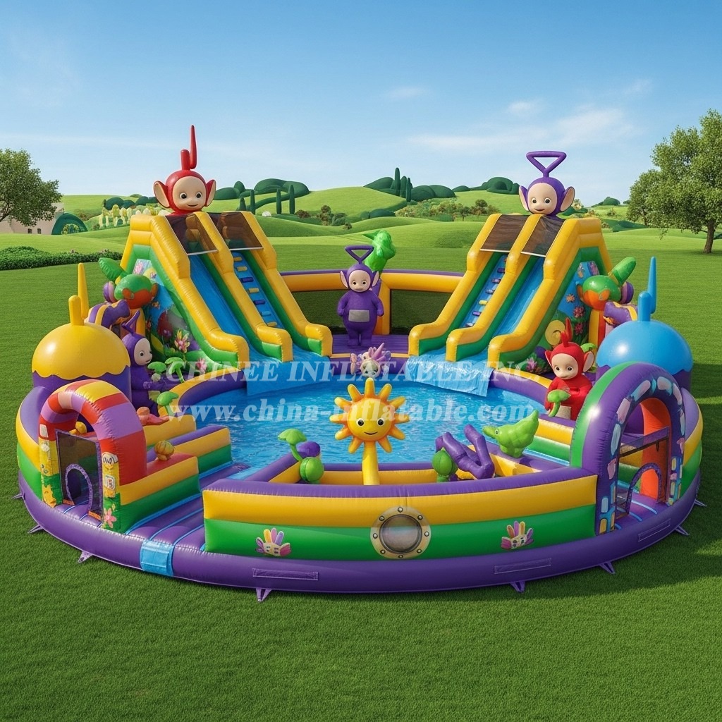 Pool3-706 Teletubbies Theme Pool Water Park