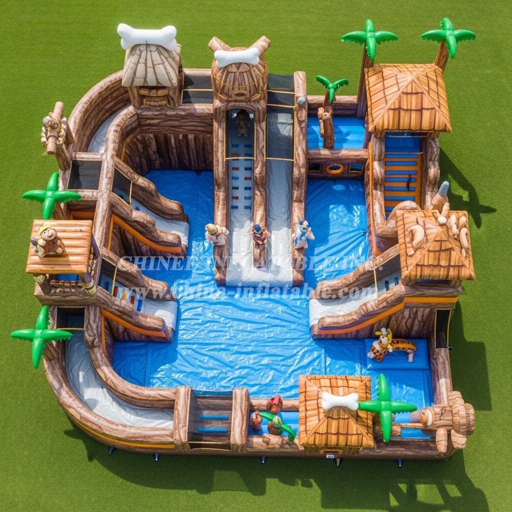 Pool3-709 The Flintstones Theme Pool Water Park