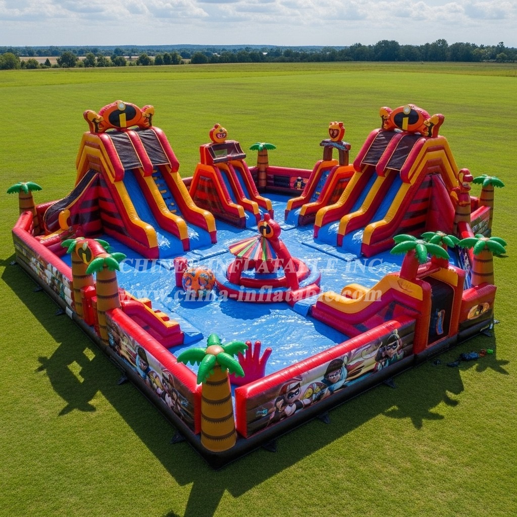 Pool3-712 The Incredibles Theme Pool Water Park