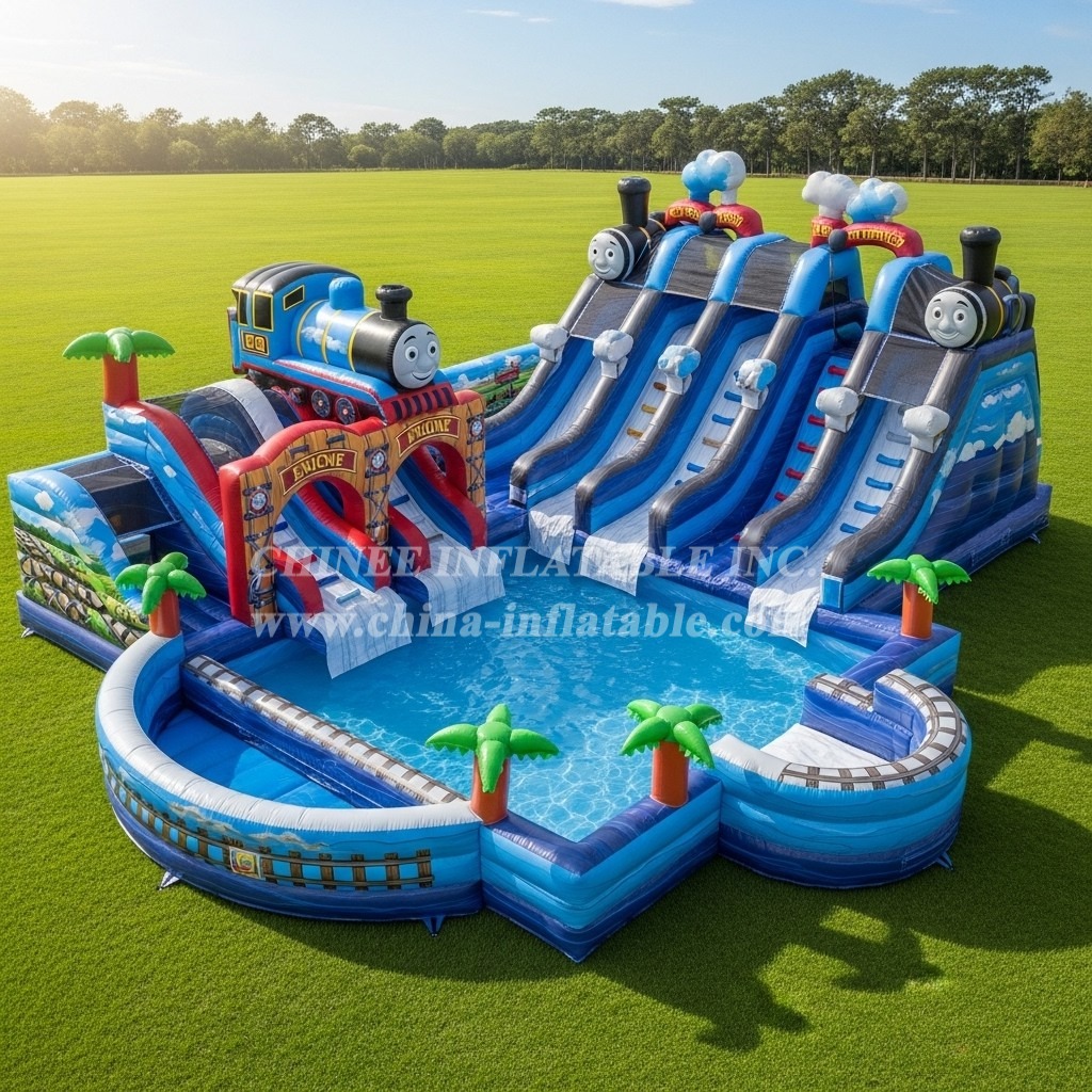 Pool3-724 Thomas & Friends Theme Pool Water Park