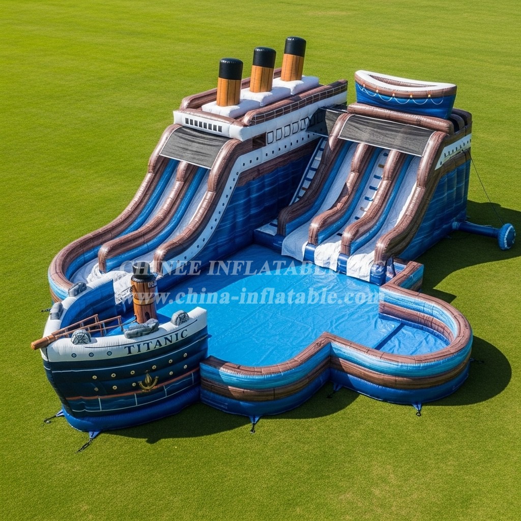 Pool3-731 Titanic Theme Pool Water Park