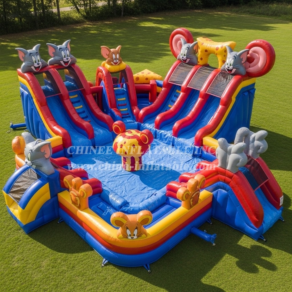 Pool3-733 Tom and Jerry Theme Pool Water Park