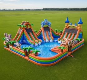 Pool3-743 Zootopia Theme Pool Water Park