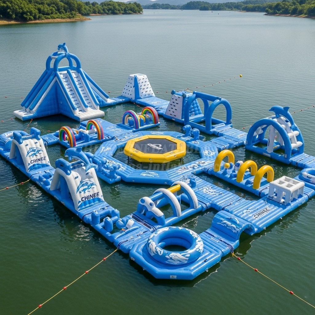 S306 Ocean Theme Inflatable Water Park