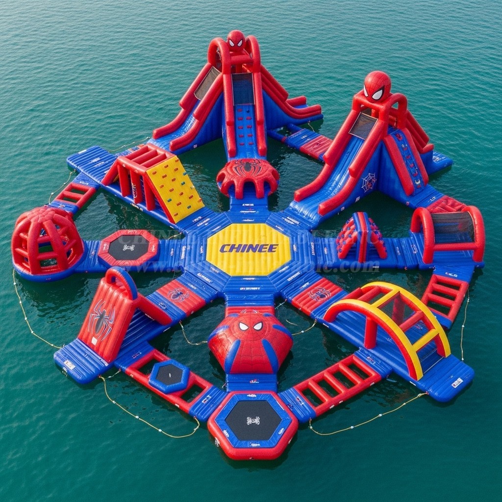 S314 Spider-Man Inflatable Water Park