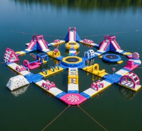 S320 Candy Theme Inflatable Water Park