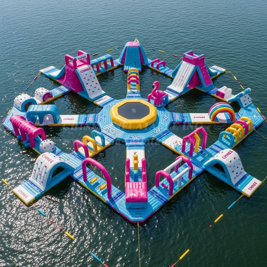 S380 Rainbow Flamingo Water Park