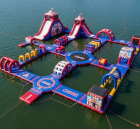 S425 Circus Theme Inflatable Water Park