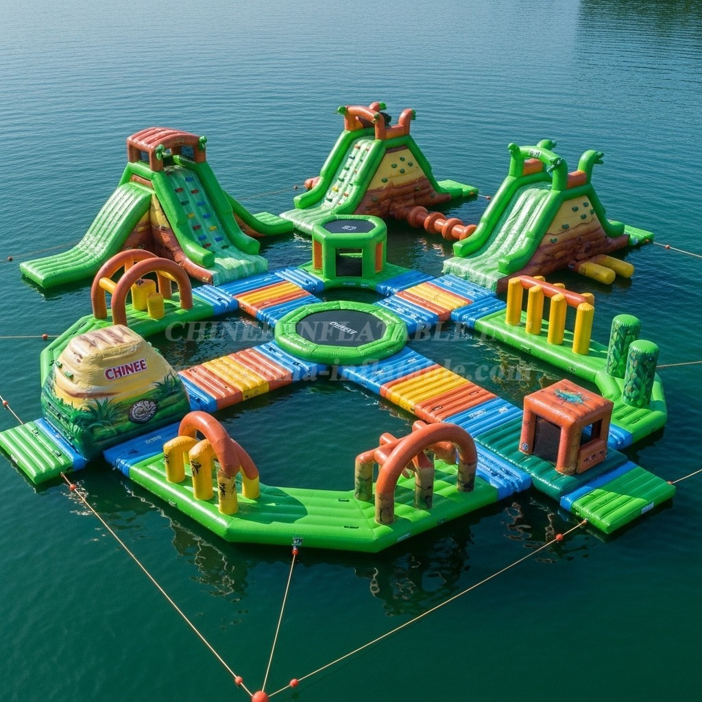 S431 Dinosaur Theme Inflatable Water Park