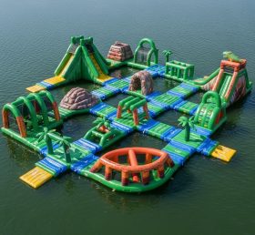 S433 Dinosaur Theme Inflatable Water Park