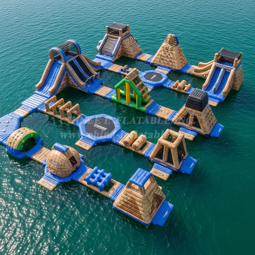 S447 Egypt Theme Inflatable Water Park