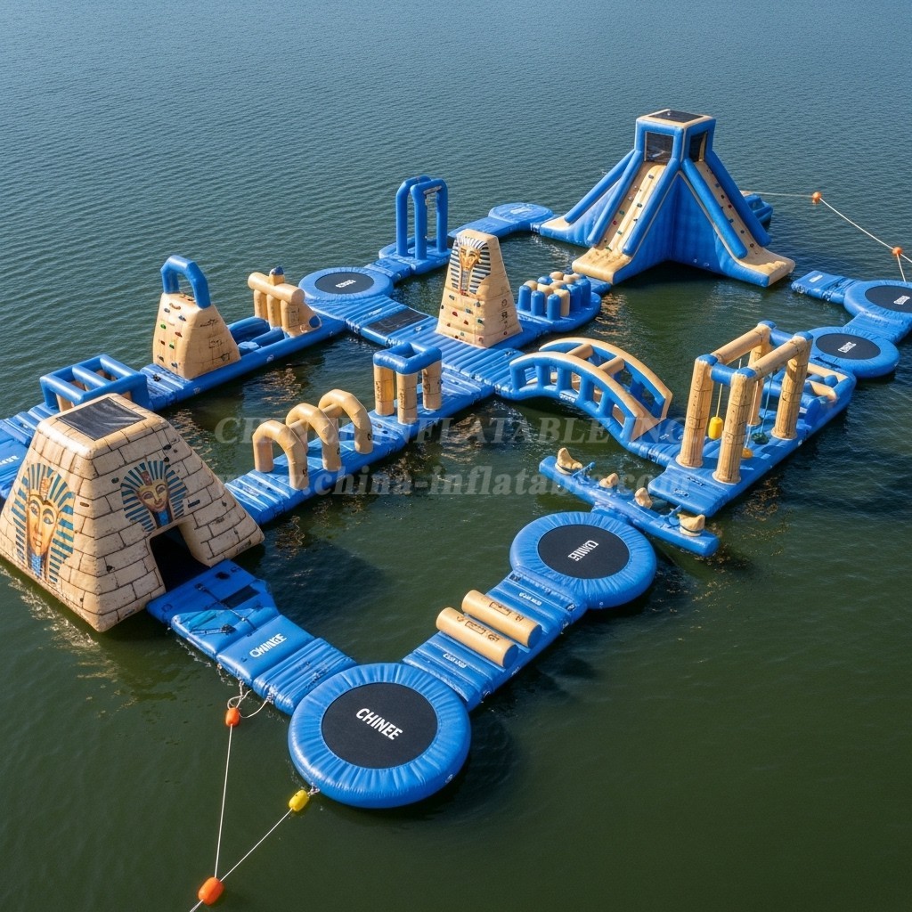 S448 Egypt Theme Inflatable Water Park