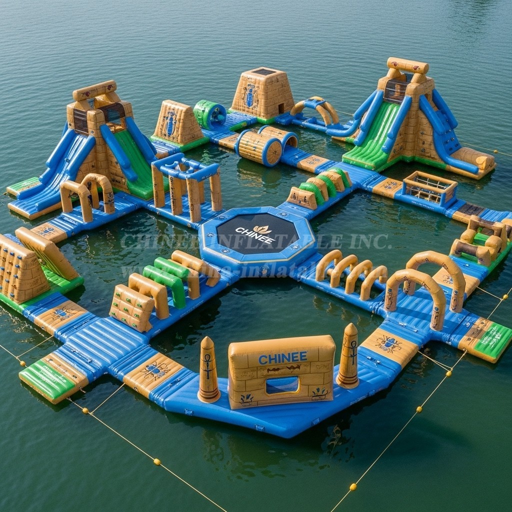 S452 Egypt Theme Inflatable Water Park