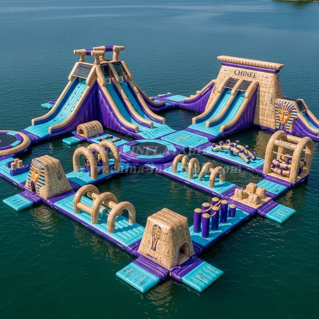 S453 Egypt Theme Inflatable Water Park