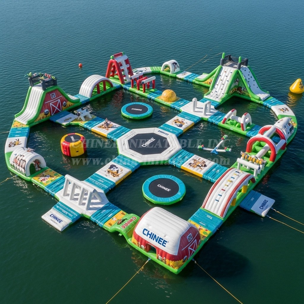 S454 Farm Theme Inflatable Water Park