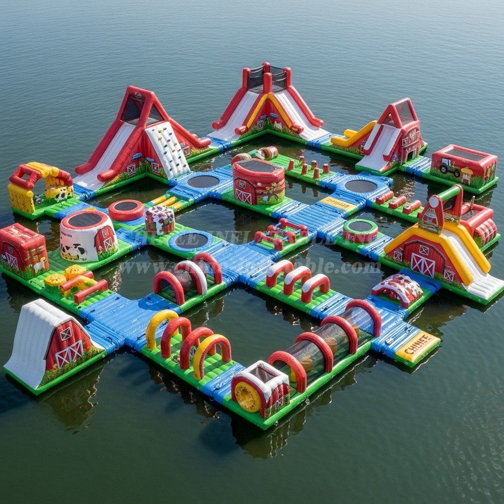 S457 Farm Theme Inflatable Water Park